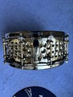 Rsd  Snare Drum 14x6 5 H  Hammered Brass Shell 10 Lug Stick Saver Brass Rims    