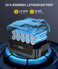 Car Vacuum Portable Cordless  35000pa High Power Suction   Blower  Wireless H   