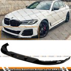 For 21-23 Bmw G30 530i 540i M550i M Sport Lci Fd Style Glossy Black Lip Splitter