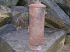 Antique Humphrey No 5i Water Heater Copper Still Cast Iron Wood   Coal Stove