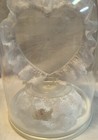 New Elegant Wedding Heart White Lace 9    Cake Topper