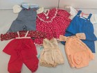 Vintage Doll Clothing Small To Medium Sizes Lot Of 6 Nice Condition