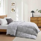Soft Cozy Summer Oversize Down Feather Comforter  King Or Queen Bed Blanket