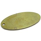 Southern Comfort Brass Tag Keychain