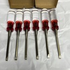 Vintage 1 4    Wood Chisel Box Of 6 Nos Unbranded Could Be Stanley   Read