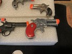 Toy Miniature Cap Guns Lot Of 6 Derringers   Revolvers 1960s-70s 