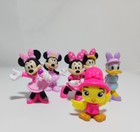 Disney Junior Minnie Mouse And Bird Pet Pvc Figures 2  To 3 