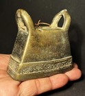 Rare Antique Asia Ancient Burma Bronze Bell Animal Cow  Buffalo