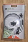 Microsoft Xbox 360 Live Headset White gray Headband Wired Boom Mic New Old Stock