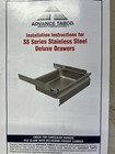 Advance Tabco Deluxe Series 20   x15   x 5  Drawer W  Hardware  Ss  Slight Defect