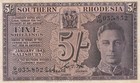 Southern Rhodesia - 1943 - 5 Shillings -  xf    nh27