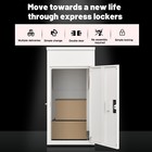 Metal Parcel Drop Box  Large Package Delivery Boxes For Outside  With Coded Lock