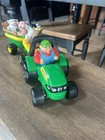 Tomy John Deere Old Macdonald Push Tractor With Farmer And Animals Musical Works