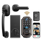 Arpha Keyless Smart Door Lock Fingerprint Wifi App Video Camera Doorbell handle