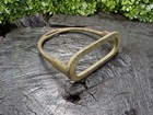 Old Rare Vintage Antique Solid Brass War Horse Stirrup