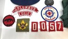 1960   s Cub Boy Scouts Of America Large Lot Patches Scarf Buckle Columbus Ohio