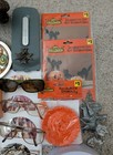 Huge  Vintage Junk Drawer Lot Estate Sale Old Silver Jewelry Coins Cards   Misc 