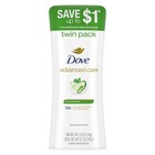  2 Pack  Dove Advanced Care Antiperspirant Deodorant Stick Cool Essentials