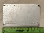 Vintage Name Plate  Id Tag Victor Victrola Talking Machine Co  Vv-ix Phonograph