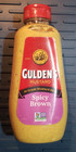Qty 6 Bottles - Guldens Mustard - Spicy Brown - 12 Oz Each - Best 09 2026