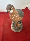 Thomas Oatman Hand Carved Quail On Wood Signed 8   