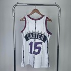 Nba 1998-99 Toronto Raptors Vince Carter  15 Jersey Xl Mitchell   Ness White