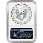 2016 American Silver Eagle Ngc Ms 69     Brown Label    No Spots