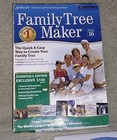 Family Tree Maker Essentials Edition Version 16 Pc computer Software 2 Disc Book