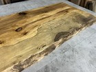 Live Edge Figured Ash Wood Slab  Rustic Ash kiln Dried ash Bathroom Vanity Slab
