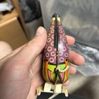 Vintage J Chein   Co  Tin Windup Handstand Walking Clown Mechanical Toy 1940s