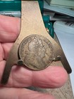 1600 s  Louis Magnificent  28mm   Brass Token   Rare 