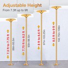 45mm Home Removable Dancing Stripper Pole With Spinning Static Mode