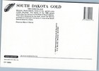 Postcard Mitchell South Dakota Gold - 1990 Corn Palace