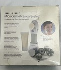 New Sharper Image Microdermabrasion System Skin Rejuvenation Pro Cleansing Set 
