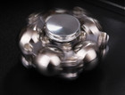 New Stainless Steel Hand Twisting Spinning Top Gyro Gyroscope Spinner Top Toys-
