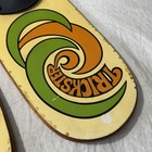 Vintage Trickster Competition Wooden Water Skis Pair Wakeboard Cut N Jump 70s