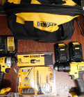 Dewalt Dck241c2 20v Max Compact Drill driver   Impact Driver Kit -box Damage