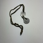 Wwi Era Round Dog Tags - Murder Victim - Indiana Ossian 1920 - Read Ephemera