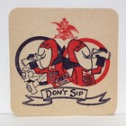 12 Vintage Budweiser Beer Coasters Bud Man Anheuser Busch Lot - 6 Styles