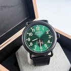 Shinola The Runwell 47mm Men   s Argonite 1069 Pvd Coating Green Dial Quartz Watch