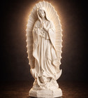 11 6 In Virgin Mary Statue Silicone Mold     For Resin  Plaster  Soap  Candle