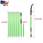 Tree Pruner Pole Saw For Garden Trimming  7-27ft Manual Extendable Tree Trimmer