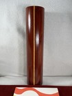 Vtg Peach Reynolds 1979 Kaleidoscope Lacquered Padauk Wood W  Inlay