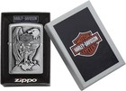 Zippo Harley-davidson Eagle Emblem Lighter 200hd H231 Street Chrome Windproof Ne