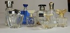Lot Of 8 Vintage Empty Perfume Bottles Miniatures Glass 