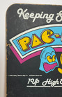 1980 Bally Midway Pac Man Keeping High Score Sign Chalk Board Manton Cork - Rare