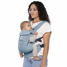 Ergobaby All Carry Positions Breathable Mesh Baby Carrier Newborn -  Slate Blue