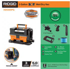 Ridgid 3 Gallon 5 0 Peak Hp Nxt Wet dry Shop Vacuum With Filter New