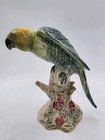 Vintage Beswick England Parrot Figurine  930 Porcelain Bird Figural  Parakeet 