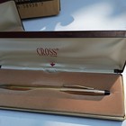 Cross 10k Gold Filled 1 20 Ballpoint Pen Lot With Original Case Made In Usa